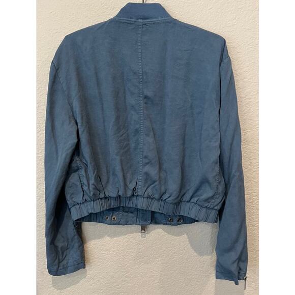 FREE PEOPLE Knock Out Siren Bomber Jacket Size Small - Picture 5 of 8